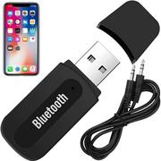 Adaptery bluetooth - Odbiornik Dźwięku Adapter Bluetooth Usb + Aux Minijack - miniaturka - grafika 1