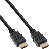Kable komputerowe i do monitorów - InLine® HDMI Kabel, HDMI-High Speed mit Ethernet, St/St, schwarz, 7,5m - miniaturka - grafika 1