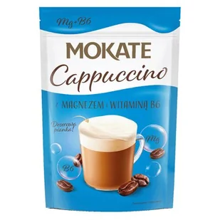 Mokate CAPPUCCINO Z MAGNEZEM/110G zakupy dla domu i biura 3200731 - Kawa - miniaturka - grafika 1