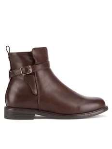 Clara Barson Botki WYL3644A-6 Brązowy - Botki damskie - miniaturka - grafika 1