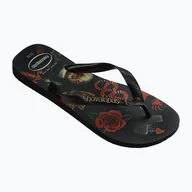 Klapki i japonki męskie - Japonki męskie Havaianas Top Tribo black / black - miniaturka - grafika 1