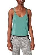 Koszulki i topy damskie - PUMA Damen STUDIO GRAPHENE STRAPPY TANK Tanktop, Blue Spruce, XS - miniaturka - grafika 1