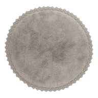 Dywany - Szary okrągły dywan odpowiedni do prania ø 110 cm Perla – Nattiot - miniaturka - grafika 1