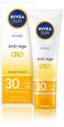 Balsamy i kremy do opalania - NIVEA Sun UV Face Anti Age Q10 Cream SPF 30 50 ml - miniaturka - grafika 1