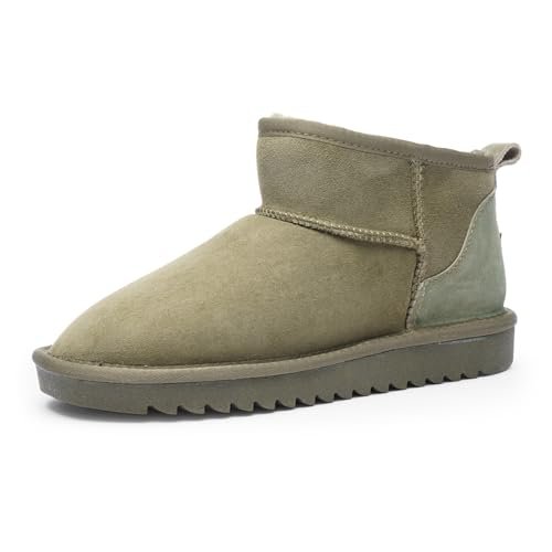 ara Damskie botki Alaska, zielone (Army Green, 37 EU szerokie, Army Green, 37 EU szeroki