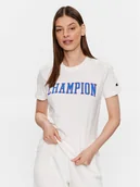 Koszulki i topy damskie - Champion T-Shirt 116084 Biały Regular Fit - miniaturka - grafika 1