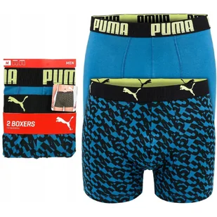 Bokserki męskie bawełniane 2 pary PUMA BOXER TRUNKS - Majtki męskie - miniaturka - grafika 1