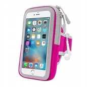 Etui i futerały do telefonów - OPASKA ETUI NA RAMIĘ DO BIEGANIA NA TELEFON 4,7'' - miniaturka - grafika 1
