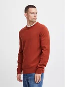 Swetry męskie - Blend Sweter 20716086 Pomarańczowy Regular Fit - miniaturka - grafika 1