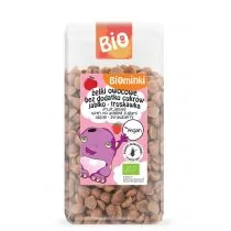 BIOMINKI ŻELKI OWOCOWE BEZ DODATKU CUKRÓW JABŁKO - TRUSKAWKA BEZGLUTENOWE BIO 400 g - - Gumy do żucia, lizaki, dropsy - miniaturka - grafika 1