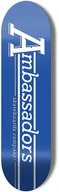 Deski snowboardowe - deck AMBASSADORS COMPANY HIGH DECK Royal - miniaturka - grafika 1