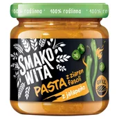 Warzywa w marynacie - Smakowita Pasta z ziaren fasoli z jalapeño 180 g - miniaturka - grafika 1