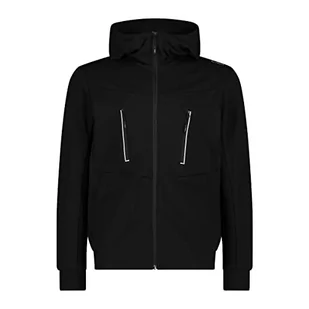 CMP męska kurtka z kapturem, czarna, 48 - Kurtki męskie - miniaturka - grafika 1