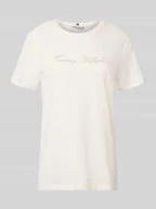 Koszulki i topy damskie - T-shirt o kroju regular fit z czystej bawełny - miniaturka - grafika 1