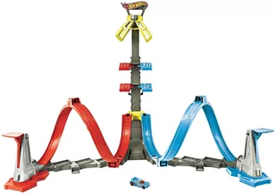 Hot Wheels, Starcie na wysokości, zestaw wieża, GRW39 - Zabawki konstrukcyjne - miniaturka - grafika 1