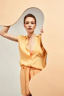 Koszule damskie - Koszula z kieszonką-XS - miniaturka - grafika 1