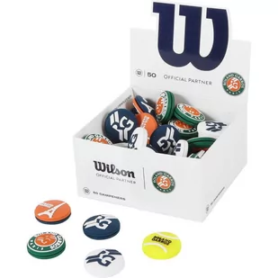 Vibrastop Wilson ROLAND GARROS BOX 50 szt. - Tenis ziemny - miniaturka - grafika 1