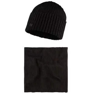 Buff Gift Pack Set Beanie and Neckwarmer 1323499011000, Kobieta/Mężczyzna, Czapka, Czarny - Czapki męskie - miniaturka - grafika 1