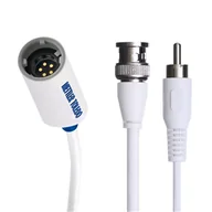 Akcesoria do urządzeń pomiarowych - Mettler Toledo Kabel MultiPin-BNC/RCA InLab 5m 30281898 - miniaturka - grafika 1