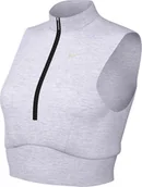 Koszulki i topy damskie - Nike Damska koszulka w NSW Nk Chll Ft CRP Hz Tank Shirt - miniaturka - grafika 1