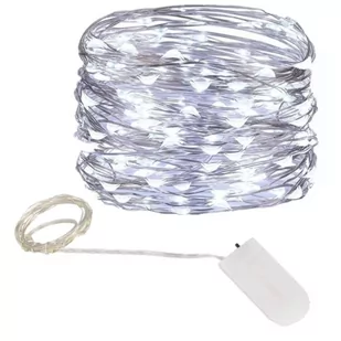 Lampki LED świecąca girlanda diody na druciku na Choinkę do lampionu 20 LED - Oświetlenie świąteczne - miniaturka - grafika 1