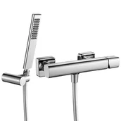 Baterie wannowe i prysznicowe - Bateria prysznicowa natynkowa Laveo Tores chrom połysk BVT_041D - miniaturka - grafika 1