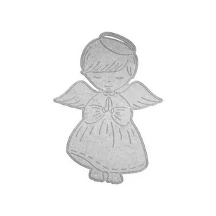 Wykrojnik ANIOŁEK - chłopiec - Komunia Święta - Scrapbooking - miniaturka - grafika 1
