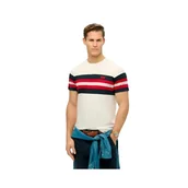Koszulki męskie - Superdry Essential Stripe T-shirt - miniaturka - grafika 1