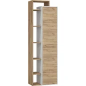 Szafy - Bieliźniarka Lewa RIO-01 Rio MebloCross Dąb Artisan / Biały Mat - miniaturka - grafika 1