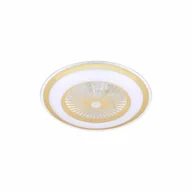 Lampy ścienne - Plafoniera LED ZONDA GOLD 48W z wentylatorem - miniaturka - grafika 1