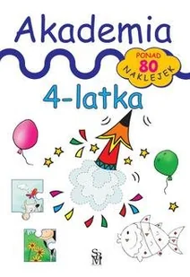 Akademia 4-latka - Książki edukacyjne - miniaturka - grafika 1