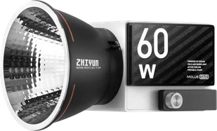 Lampa LED Zhiyun Molus G60 COB Light - Kamery cyfrowe - akcesoria - miniaturka - grafika 1