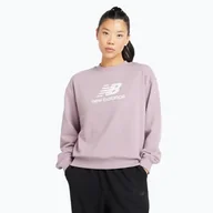Bluzy damskie - Bluza damska New Balance French Terry Stacked icewine - miniaturka - grafika 1