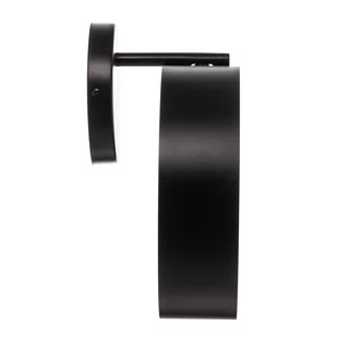 Kinkiet Hula w kształcie pierścienia, czarna/złota - Lampy ścienne - miniaturka - grafika 4