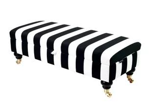 Kufer tapicerowany skrzynia QM-7 75cm EMRAWOOD Pasy Classic 01 Soft - Ławki do przedpokoju - miniaturka - grafika 1