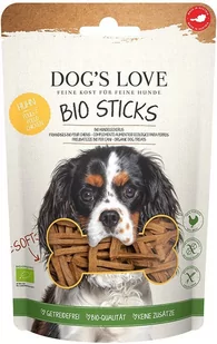 DOG'S LOVE BIO sticks - miękkie patyczki z ekologicznego mięsa kurczaka przysmaki dla psa (150g) - Przysmaki dla psów - miniaturka - grafika 1