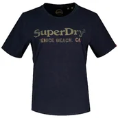 Koszulki męskie - Superdry Venue Metallic Relaxed T-shirt - miniaturka - grafika 1