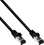 Patchcordy - InLine INLINE Patchkabel Cat.8.1 S/FTP PiMf 2000MHz halogenfrei Kupfer schwarz 0,5m - miniaturka - grafika 1