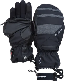 Vallerret Skadi Zipper Mitt LRS: Black XS - Akcesoria fotograficzne - miniaturka - grafika 1