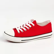 Trampki damskie - Czerwone trampki damskie La.Fi 280055r - miniaturka - grafika 1