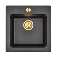 Zlewozmywaki - Zlewozmywak granitowy Burin Delinia - miniaturka - grafika 1