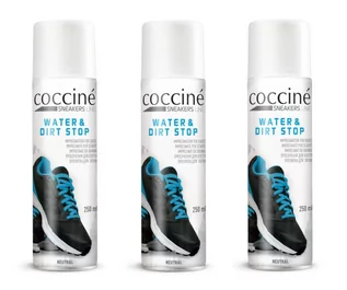 Środki do obuwia i ubrań - Zestaw 3x coccine water&dirt stop 250 ml - grafika 1