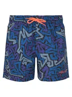 Spodenki damskie - Trollkids Szorty kąpielowe "Haukland" w kolorze granatowym - miniaturka - grafika 1