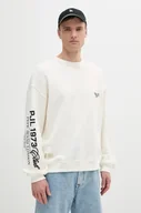 Bluzy męskie - Pepe Jeans bluza bawełniana COLVILLE CREW męska kolor beżowy z aplikacją PM582841 - miniaturka - grafika 1