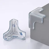 Zabezpieczenia dla dzieci - Ochraniacze na narożniki biurka, 10 szt. przezroczystych narożników, ochraniacze narożne, narożniki odporne na wstrząsy - miniaturka - grafika 1