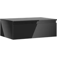 Szafki łazienkowe - Mexen Orio szafka łazienkowa podumywalkowa 70 cm z blatem, 1 szuflada, czarna połysk - 91A10-07023-1-BFC70 - miniaturka - grafika 1