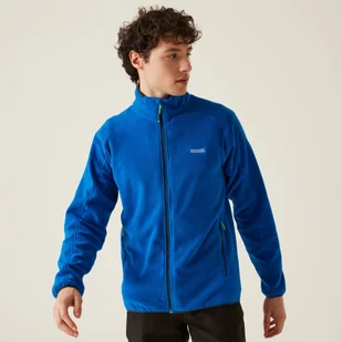 Regatta Męski Polar z Suwakiem Hadfield Olympian Blue - Bluzy męskie - miniaturka - grafika 1