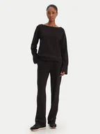 Piżamy damskie - HUGO Piżama Logo 50556636 Czarny Regular Fit - miniaturka - grafika 1