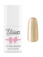 Lakiery hybrydowe - Elisium Uv Gel lakier hybrydowy 071 Eldorado Gold - miniaturka - grafika 1