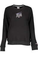 Bluzy damskie - BLUZA TOMMY HILFIGER BEZ ZAMKA DAMSKA CZARNA - miniaturka - grafika 1